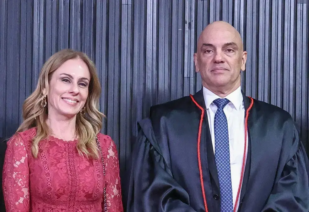 Casal Alexandre de Moraes e Viviane Barci